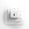 Ładowarka sieciowa Axagon ACU-PD20W 1x QC3.0/AFC/FCP/PD USB-C 20W biała