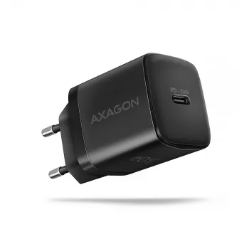 Axagon ACU-PD30 PD3.0 & QC4+ 1x OUTPUT ładowarka sieciowa 30W, Wewnętrzna, AC, Czarna