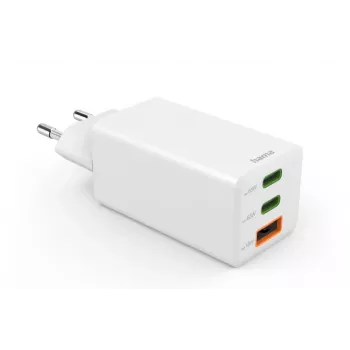 Hama 00201996 ładowarka do urządzeń mobilnych Smartfon Biały AC Szybkie ładowanie Wewnętrzna, Zewnętrzna