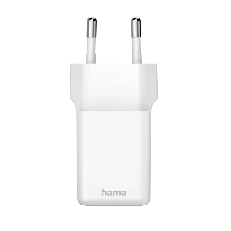 Hama 00201983 Ładowarka do urządzeń mobilnych Słuchawki, Laptop, Power bank, Smartfon, Tablet Biały AC Szybkie ładowanie Wewnętrzna