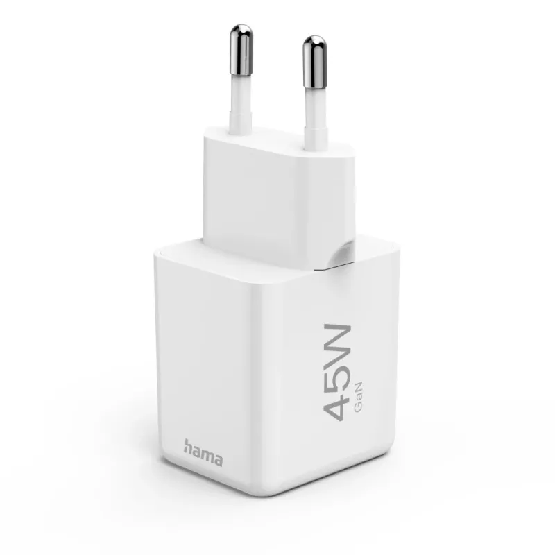 Hama 00201983 Ładowarka do urządzeń mobilnych Słuchawki, Laptop, Power bank, Smartfon, Tablet Biały AC Szybkie ładowanie Wewnętrzna