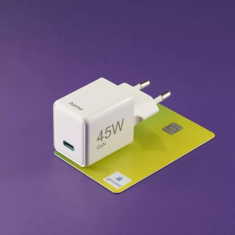Hama 00201983 Ładowarka do urządzeń mobilnych Słuchawki, Laptop, Power bank, Smartfon, Tablet Biały AC Szybkie ładowanie Wewnętrzna