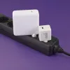 Hama 00201983 Ładowarka do urządzeń mobilnych Słuchawki, Laptop, Power bank, Smartfon, Tablet Biały AC Szybkie ładowanie Wewnętrzna