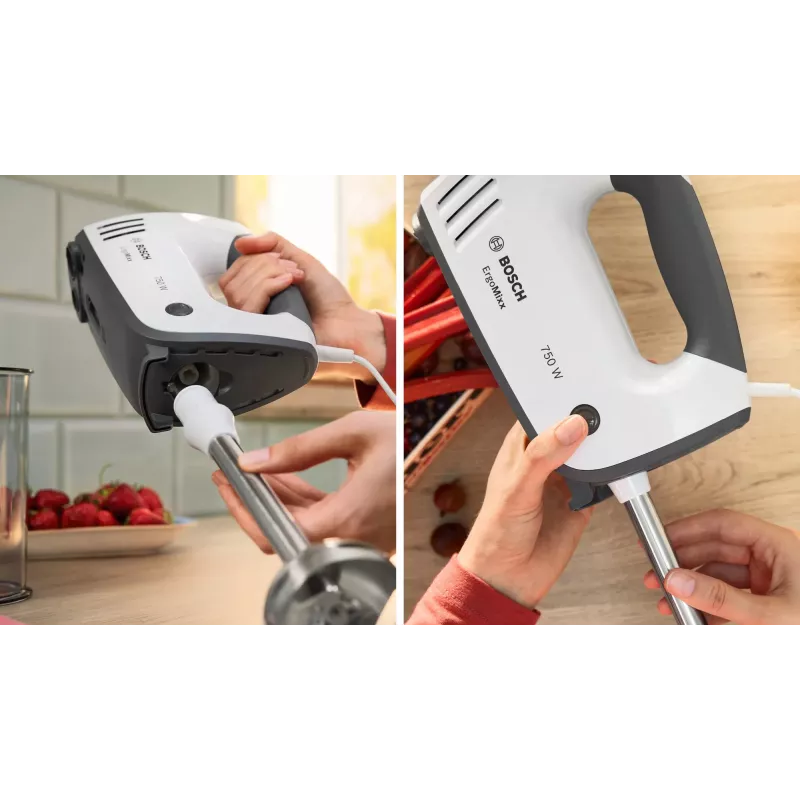 Bosch MFQ37470 mikser ręczny 750 W czarny, biały