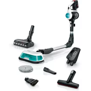 Bosch BCS71HYG1 odkurzacz pionowy/szczotka elektryczna Bateria Sucho i mokro HEPA Bezworkowy 0,3 L 23,5 W Czarny, Biały 3 Ah