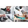 Bosch Unlimited 7 ProHygienic Aqua BCS71HYG1 bezprzewodowy odkurzacz pionowy 2w1 z funkcją mopowania, 18 V, HEPA, bez worka, 0,3 l, biały