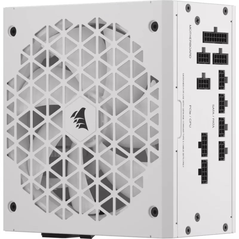 CORSAIR Power Supply - Rm750x Shift 80 Plus Gold Fully Modular ATX - biały