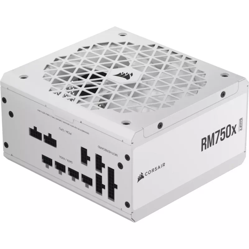 CORSAIR Power Supply - Rm750x Shift 80 Plus Gold Fully Modular ATX - biały