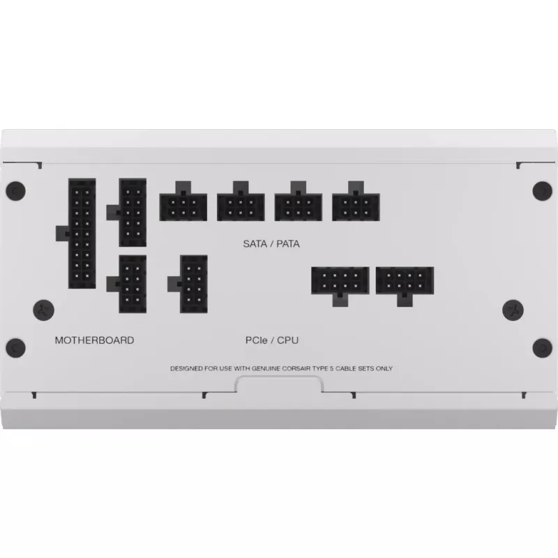CORSAIR Power Supply - Rm750x Shift 80 Plus Gold Fully Modular ATX - biały