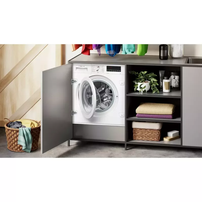 Bosch Serie 8 WIW28542EU pralka ładowana od przodu 8 kg 1400 obr./min biała
