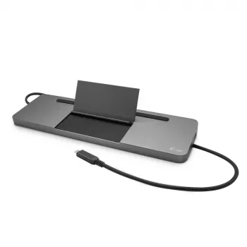 i-tec Metal SB-C Ergonomic 4K 3x Display Docking Station z Power Delivery 85 W + Ładowarka uniwersalna 100 W