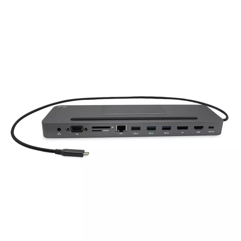 i-tec Metal SB-C Ergonomic 4K 3x Display Docking Station z Power Delivery 85 W + Ładowarka uniwersalna 100 W