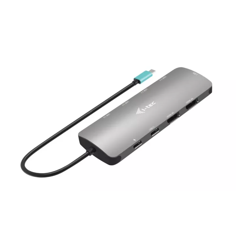 i-tec Metal USB-C Nano 2x Display Docking Station z PD 100 W + Ładowarka 100W