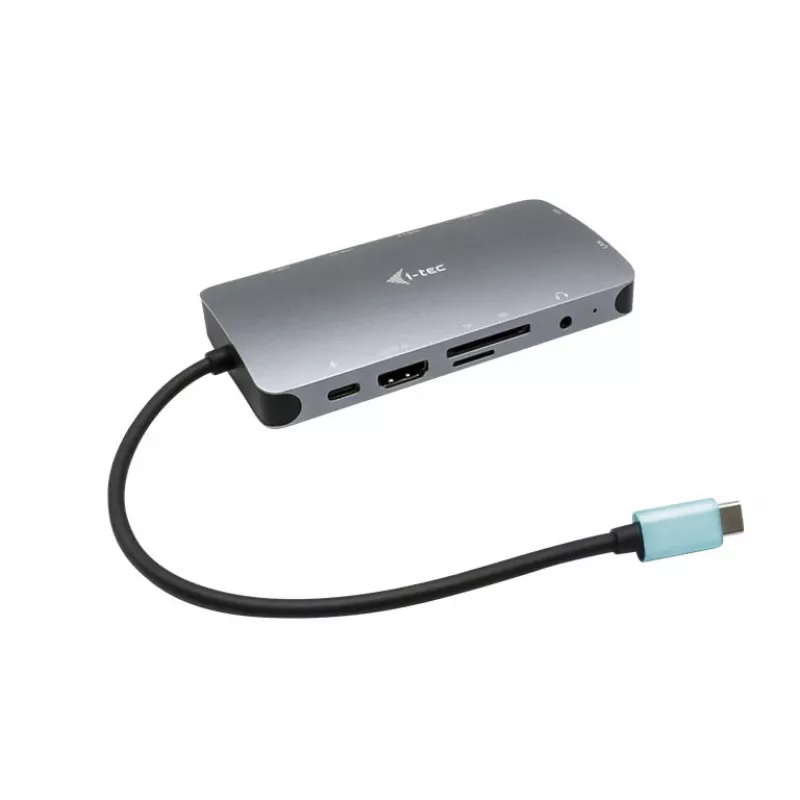 i-tec Metal USB-C Nano Dock HDMI/VGA z LAN + Ładowarka 100 W