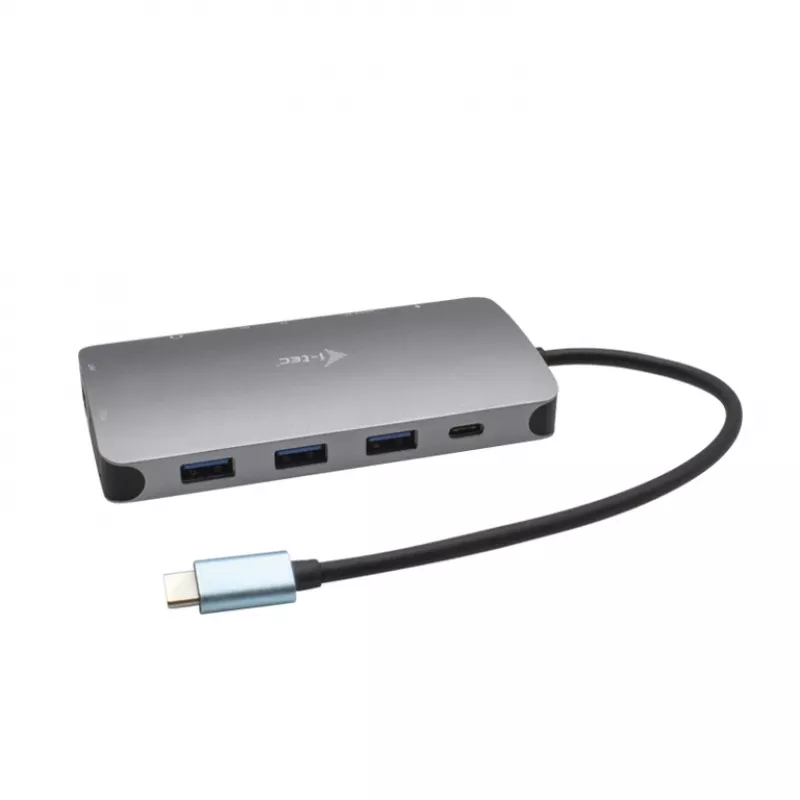 i-tec Metal USB-C Nano Dock HDMI/VGA z LAN + Ładowarka 100 W