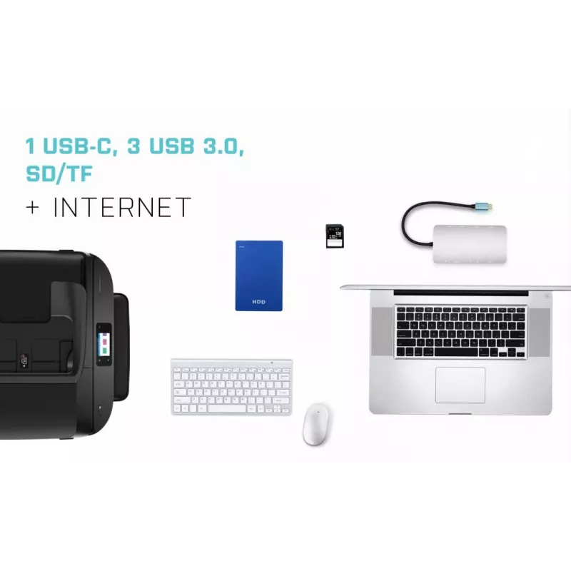 i-tec Metal USB-C Nano Dock HDMI/VGA z LAN + Ładowarka 100 W