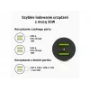 Ładowarka samochodowa/wewnętrzna zielony Cell CADM-GC-36AA 36W 2x USB-A Czarna do źródła zasilania 3,6–12V