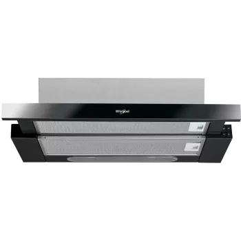 Okap półzabudowy WHIRLPOOL AKR750GK, szerokość 599 mm, 304 m³/h, czarny