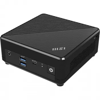 MSI Cubi N ADL S-078EU Intel® N N100 4 GB DDR4-SDRAM 128 GB SSD Windows 11 Pro Mini PC Czarny