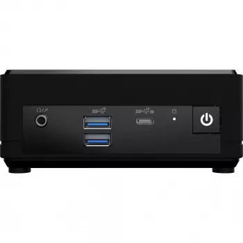 MSI Cubi N ADL S-078EU Intel® N N100 4 GB DDR4-SDRAM 128 GB SSD Windows 11 Pro Mini PC Czarny
