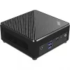 MSI Cubi N ADL S-078EU Intel® N N100 4 GB DDR4-SDRAM 128 GB SSD Windows 11 Pro Mini PC Czarny