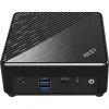 MSI Cubi N ADL S-078EU Intel® N N100 4 GB DDR4-SDRAM 128 GB SSD Windows 11 Pro Mini PC Czarny