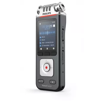 Philips VoiceTracer Czarny, Szary