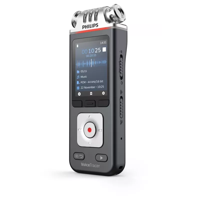 Philips VoiceTracer Czarny, Szary