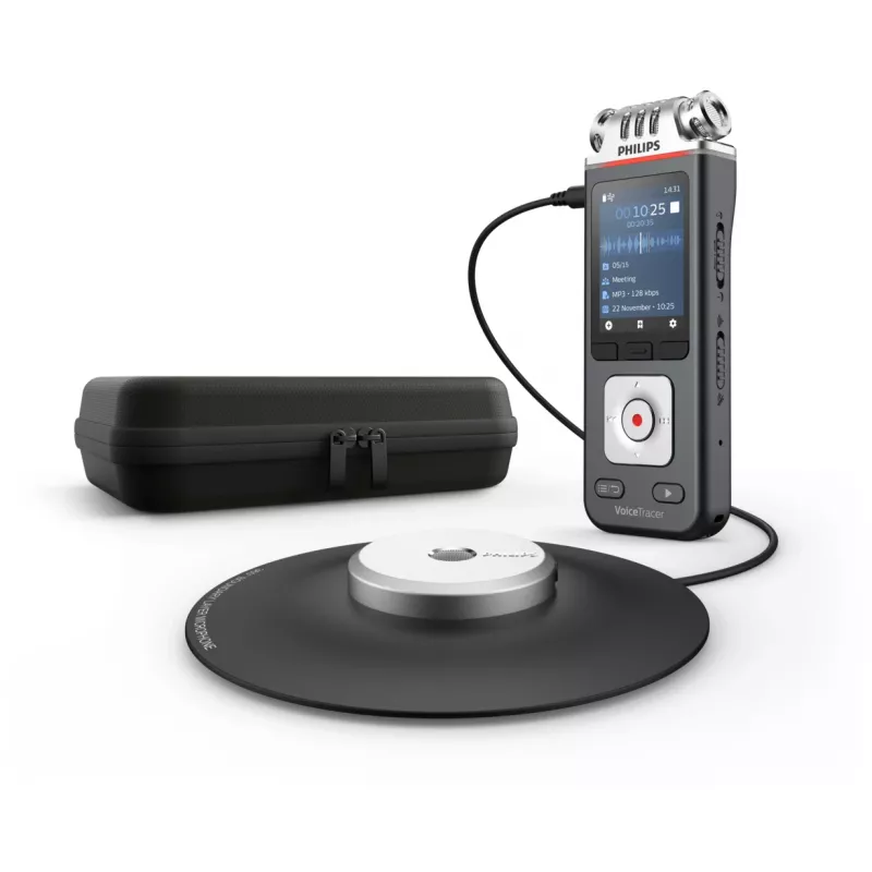 Philips VoiceTracer Czarny, Szary