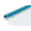 DIGITUS Fiber Optic Sliding Splice Box, 1U, Equipped 24x LC duplex, incl. M 25 Screw, Splice Cassette OM3 Color Pigtails, Adapter