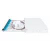 DIGITUS Fiber Optic Sliding Splice Box, 1U, Equipped 24x LC duplex, incl. M 25 Screw, Splice Cassette OM3 Color Pigtails, Adapter