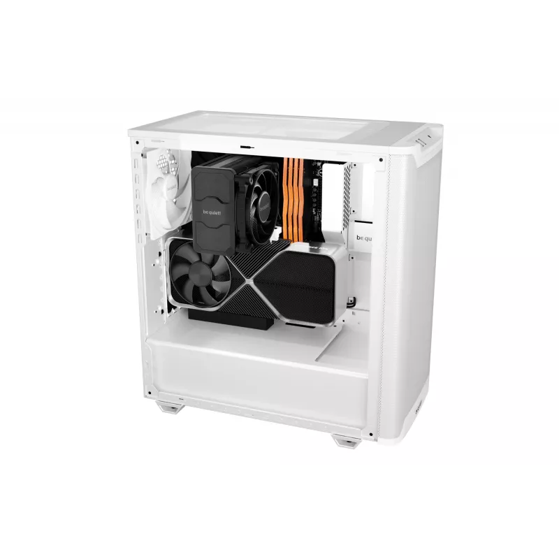 be quiet PURE BASE 501 Airflow Window biały Midi Tower