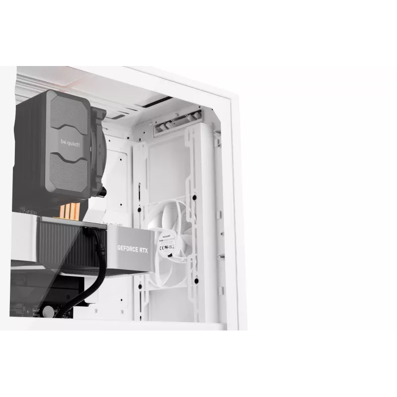 be quiet PURE BASE 501 Airflow Window biały Midi Tower