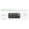 APC Back-UPS, 500VA/300W montaż na podłodze/ścianie, 230V, 8x gniazda CEE 7/3 Schuko, port USB typu A, wymienialna bateria