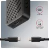 Axagon EEM2-20G USB-C 20Gbps - M.2 NVMe SSD ARMORED box, obudowa SSD, M.2, M.2, NVMe-oF, PCI Express, 20 Gbit/s, łączność USB, czarny