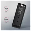 Axagon EEM2-20G USB-C 20Gbps - M.2 NVMe SSD ARMORED box, obudowa SSD, M.2, M.2, NVMe-oF, PCI Express, 20 Gbit/s, łączność USB, czarny