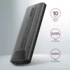 Axagon EEM2-GTS2 Zewnętrzna metalowa obudowa USB-C 10Gbps na dyski M.2 NVMe i SATA. Bezśrubowa