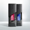 Axagon EEM2-GTS2 Zewnętrzna metalowa obudowa USB-C 10Gbps na dyski M.2 NVMe i SATA. Bezśrubowa