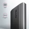 Axagon EEM2-GTS2 Zewnętrzna metalowa obudowa USB-C 10Gbps na dyski M.2 NVMe i SATA. Bezśrubowa