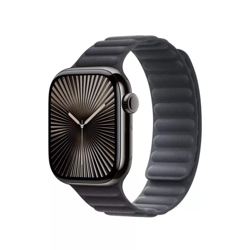 APPLE 42mm Czarny Magnetyczny Pasek - S/M