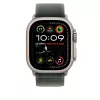 APPLE 49mm Zielona Pętla Trail Loop - S/M - Wykończenie Naturalny Tytan
