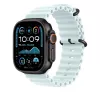 Przedłużka paska Apple 49 mm Ice niebieski Ocean Band – wykończenie z czarnego tytanu