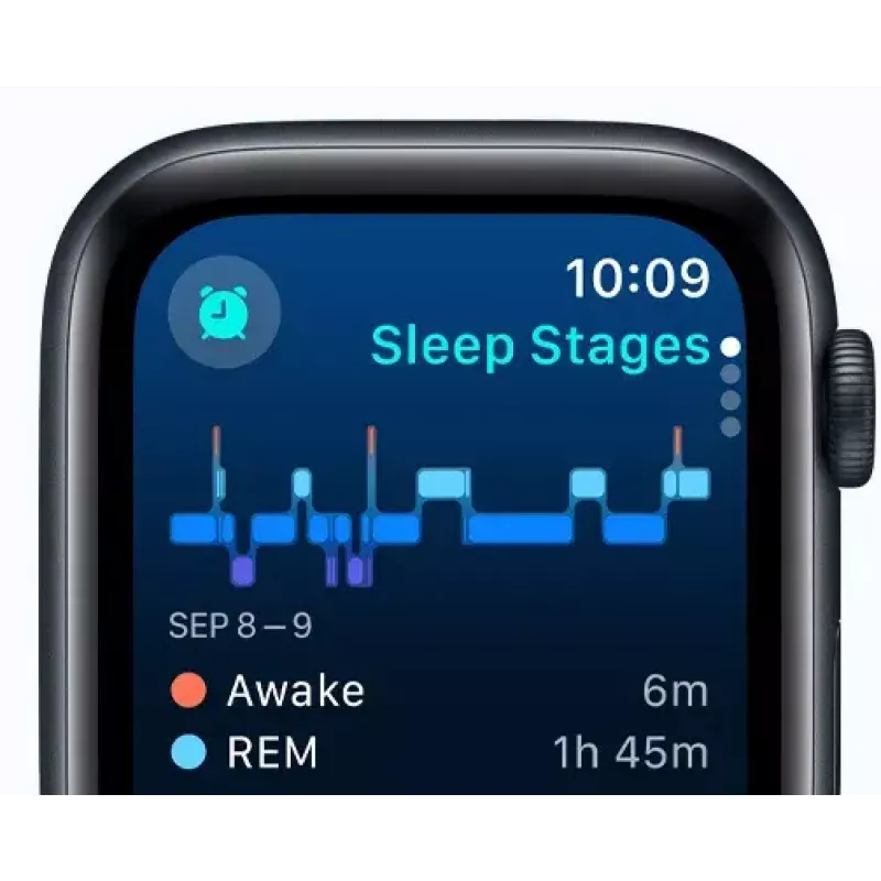 Smartwatch Apple Watch SE GPS 44mm Midnight Aluminium Case Black