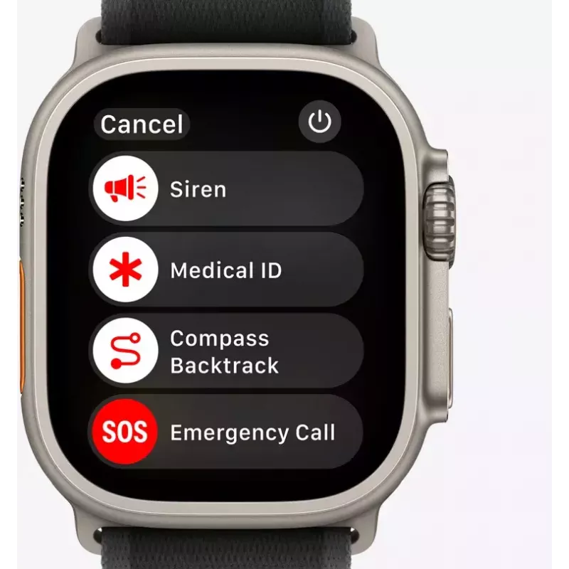 Smartwatch Apple Watch Ultra 2 GPS + Cellular 49mm Natural Titanium Case Tan Alpine Loop Medium