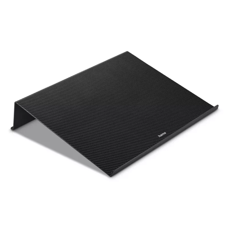 Hama Carbon Podstawka pod laptop Czarny 46,7 cm (18,4 cala)
