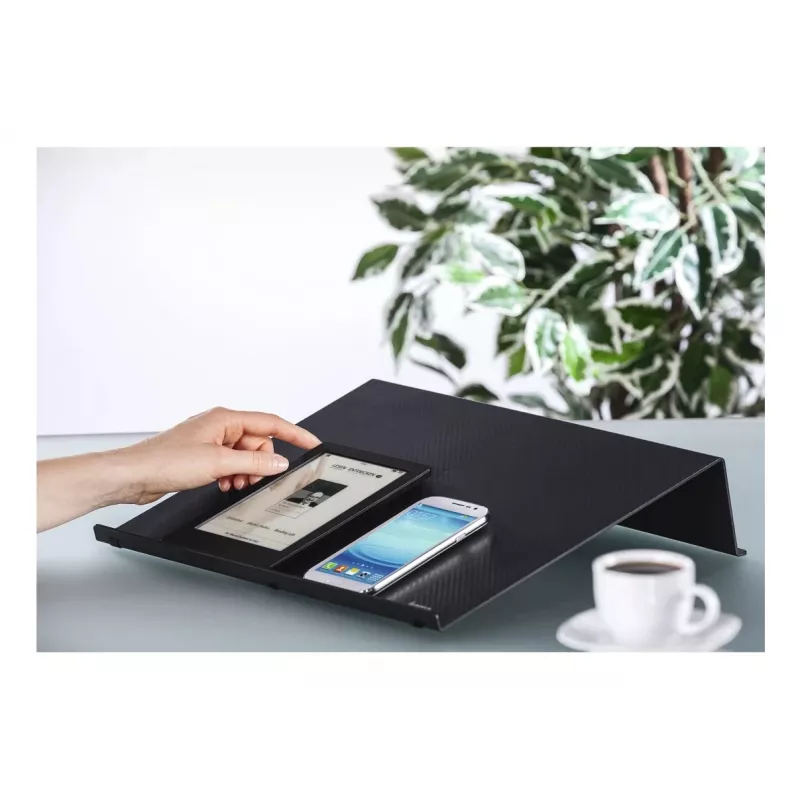 Hama Carbon Podstawka pod laptop Czarny 46,7 cm (18,4 cala)