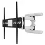 Hama 00220838 Uchwyt/stojak TV 2,29 m (90 cali) Czarny, Biały