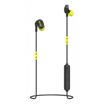 Hama Freedom Athletics II Zestaw słuchawkowy Bezprzewodowy Ear-hook, Douszne Rozmowy/Muzyka Bluetooth Czarny, Żółty
