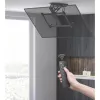 Techly Zmotoryzowany obrotowy uchwyt sufitowy do telewizora z integracją inteligentnego domu dla telewizorów od 32 do 70 cali