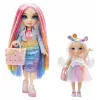 Rainbow High Littles Dolls- Opal (Rainbow), Lalka modowa, Kobieta, 4 lat(a), Chłopiec/Dziewczynka, 13,9 mm, Wielokolorowy